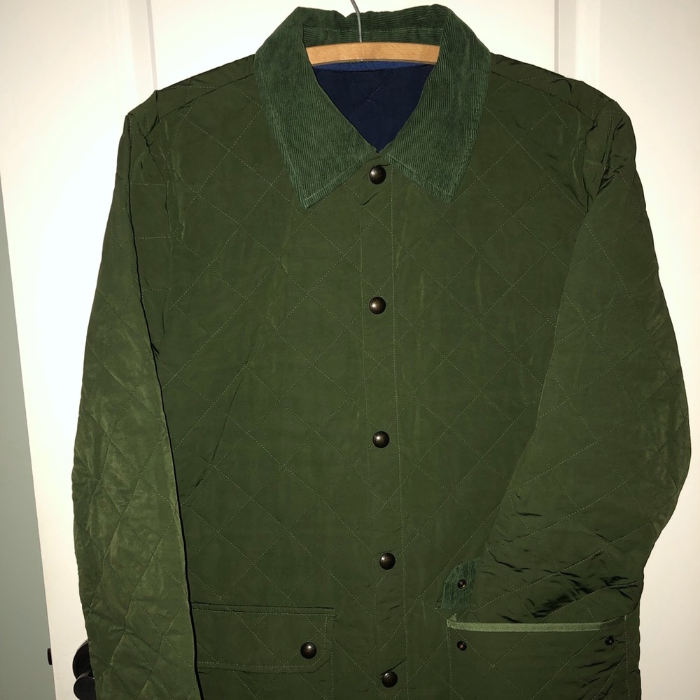 Vineyard Vines Men’s Large field jacket NWT Olive Green